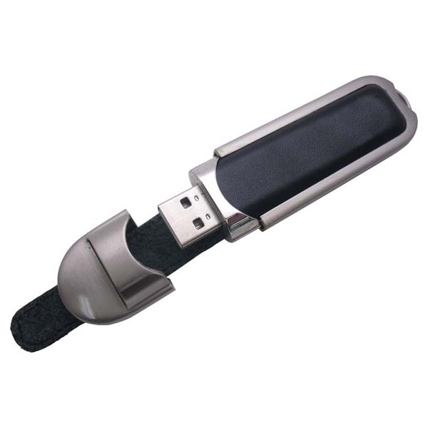 Metal Leather Flash Drive 2GB image2